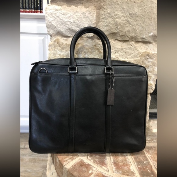 Coach men’s leather bag